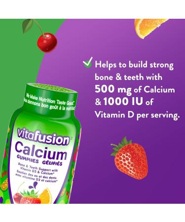 Vitafusion Calcium + Vitamin B12 Adult Vitamin Gummies Bundle Gummies + B12 Gummy Vitamins - Buy Online on SooperMarket.com