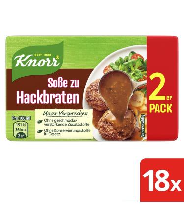Buy Knorr Sauce for Meatloafs - 18x2 Pack | International Shipping Available - Buy Online on SooperMarket.com