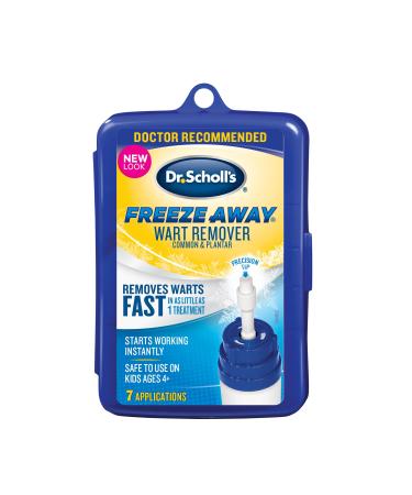 Dr. Scholl's Freeze Away Wart Remover 7 Treatments (Yellow Box)