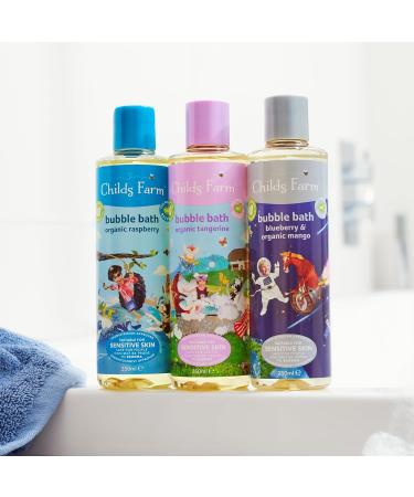 Childs Farm Organic Raspberry Bubble Bath 250ml - Pack of 6 | International Shipping Available - Buy Online on SooperMarket.com