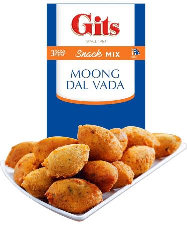 Gits Moong Dal Vada 200gms - Crispy Indian Snack Mix | Buy Online - Buy Online on SooperMarket.com