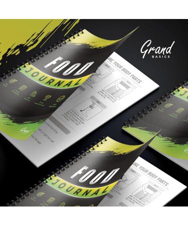 Advanced Food Journal for Women & Men - Daily Nutrition & Weight Loss Tracker with Body Measuring Tape - Diet Planner for Weightloss & Meal Tracking - Buy Online on SooperMarket.com
