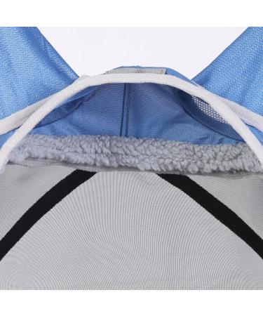 Harrison Howard Caremaster Pro Luminous Horse Fly Mask - Large Eye Space Long Nose & Ears UV Protection for Horses - Voodoo Blue | Shop Internationally - Buy Online on SooperMarket.com