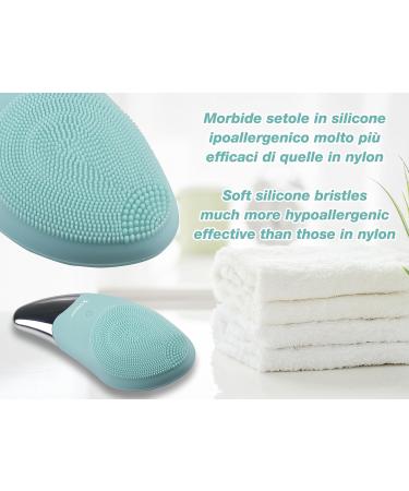 BEPER P302VIS002 Facial Cleansing Brush USB - Electric Silicone Brush for All Skin Types - Buy Online on SooperMarket.com