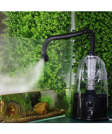 Coospider Reptile Fogger Terrariums Humidifier Fog Machine Mister 3L Large Tank 380L/hr High Volume Fog Ideal for Paludarium/Vivarium/Reptiles/Amphibians/Herps - Buy Online on SooperMarket.com