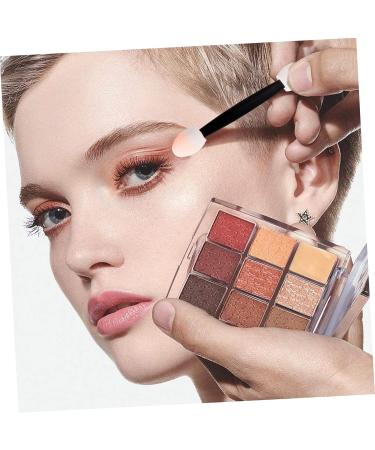 MUSISALY 4 Double Ended Eye Shadow Stick Cosmetics Lipstick Applicator Makeup Supply Oval Makeup Tool Sponge - Buy Online on SooperMarket.com