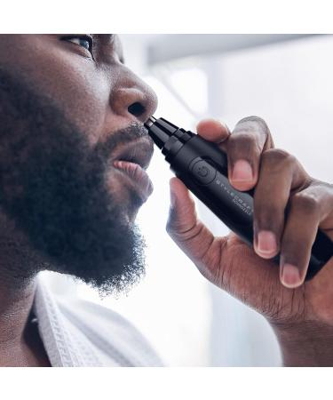 Stylecraft Schnozzle Cordless Nose & Ear Trimmer - Water Resistant Portable LED Light - Matte Black - Buy Online on SooperMarket.com