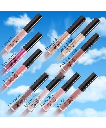 Ellen Tracy 10 Pc Shimmery Lip Gloss Collection for Women and Girls - Long Lasting Colors, Variety of Shades - Perfect Gift for Holidays and Birthdays - Buy Online on SooperMarket.com