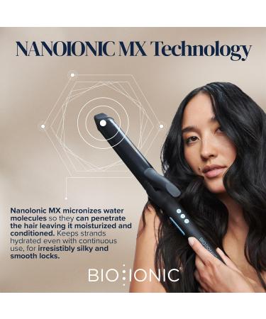 Bio Ionic Long Barrel Styler - Soft Amethyst 1 Inch | International Shipping Available - Buy Online on SooperMarket.com