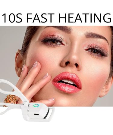Heated Eyelash Curler - Premium Electric Lash Curler with 3 Temperatures - Buy Online on SooperMarket.com