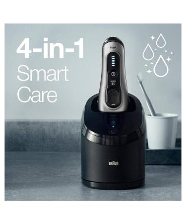 Braun Series 8 8457cc Electric Razor for Men with Precision Trimmer - Galvano Silver - Buy Online on SooperMarket.com
