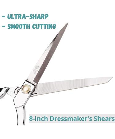 Mr. Pen- Fabric Scissors  Sewing Scissors  8 inch Premium Tailor Scissors  Heavy Duty Scissors  Sharp Scissors  Fabric Shears  Heavy Duty Scissor  Sharp Scissors  Sewing Shears  Utility Scissors - Buy Online on SooperMarket.com