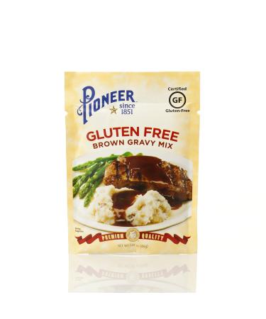 Pioneer Brand Gluten Free Brown Gravy Mix, 1.61 Ounce (Pack of 12)