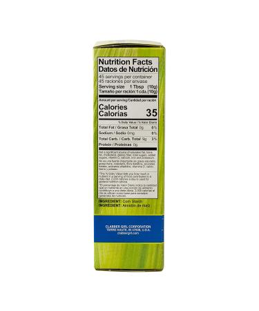 Clabber Girl Corn Starch 16 Ounce - Pack of 12 | High-Quality Thickening Agent - Buy Online on SooperMarket.com