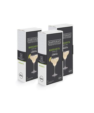 Bartesian Margarita Cocktail Mixer Capsules Pack of 18 Cocktail Capsules for Bartesian Premium Cocktail Maker (55402)