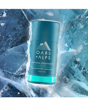Oars + Alps Aluminum-Free Deodorant for Men and Women - Dermatologist Tested, Sensitive Skin Formula - Travel Size Deep Sea Glacier 2.6 Oz - 1 Pack - Buy Online on SooperMarket.com