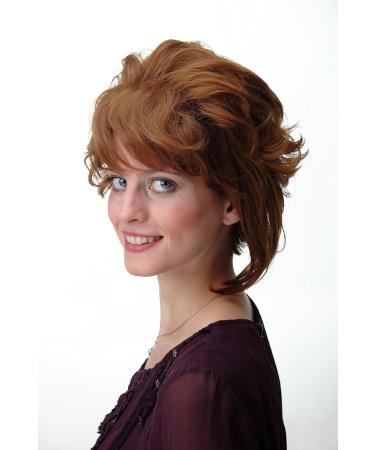 Shop WIG ME UP F2176A-M30Y - Short Wild Teased Wavy Ladies Wig in Reddish Brown & Brown Fawn - International Shipping Available - Buy Online on SooperMarket.com