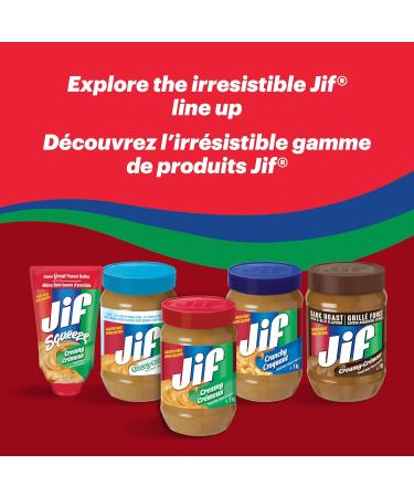 Jif Creamy Peanut Butter Smooth & Creamy Texture No Stir 500g Jar Creamy 500 g (Pack of 1) - Buy Online on SooperMarket.com