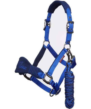 LeMieux Vogue Fleece Headcollar & Leadrope - Full Size Black/Grey | Premium International Shipping - Buy Online on SooperMarket.com