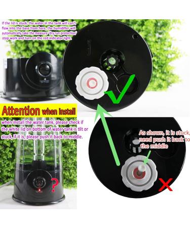Coospider Reptile Fogger Terrariums Humidifier Fog Machine Mister 3L Large Tank 380L/hr High Volume Fog Ideal for Paludarium/Vivarium/Reptiles/Amphibians/Herps - Buy Online on SooperMarket.com