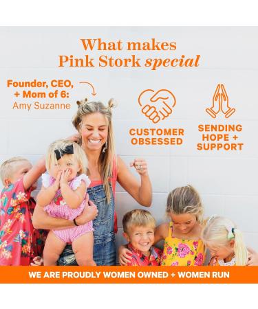 Pink Stork Total Lactation: Breast Feeding Essentials Lactation Supplements for Increased Breast Milk Women-Owned 60 Capsules - Buy Online on SooperMarket.com