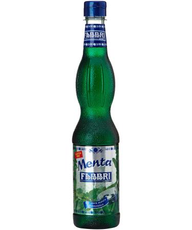Fabbri 1905 - Mint Sirup |Fabbri syrup with a natural mint aroma.To mix in drinks as topping on ice or for baking and cooking.|Contents: 560ml
