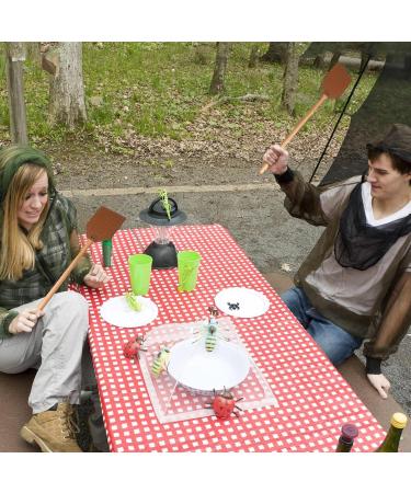 Virtcooy Fly Swatter | Long Handled Fly Hunting Hand Tools Indoor Bee Swatter for Living Room Kitchen Bedroom - Buy Online on SooperMarket.com