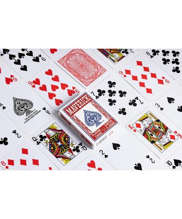 12 Pack Maverick Playing Cards - Standard Index - Premium Quality - Buy Online on SooperMarket.com