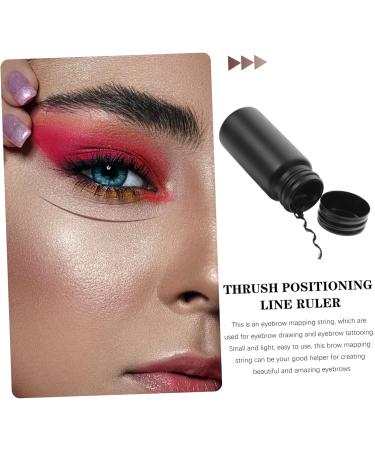 Hemoton String Positioning Line Ruler Brow Mapping Draw a Line Bottle Glass Positioning Ruler - Buy Online on SooperMarket.com