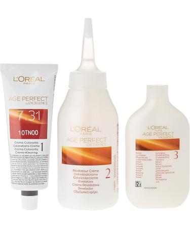 L'Or al Paris - Excellence Age Perfect permanent hair color band & very white color 7 31 caramel blond - Buy Online on SooperMarket.com