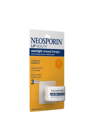 Neosporin Lip Health Overnight Renewal Therapy - 5 Pack, 0.27 oz Each - Buy Online on SooperMarket.com