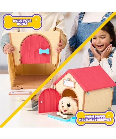 Little Live Pets My Puppy's Home Interactive Plush Toy Kennel - 25+ Sounds & Reactions - Build DIY Kennel - Surprise Puppy Included - Buy Online on SooperMarket.com