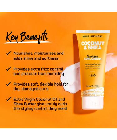 Marc Anthony Coconut Oil & Shea Butter Curl Defining Cream + Strictly Curls Curl Defining & Enhancing Curl Envy Cream Hair Styling Agent+Curl Envy Cream - Buy Online on SooperMarket.com