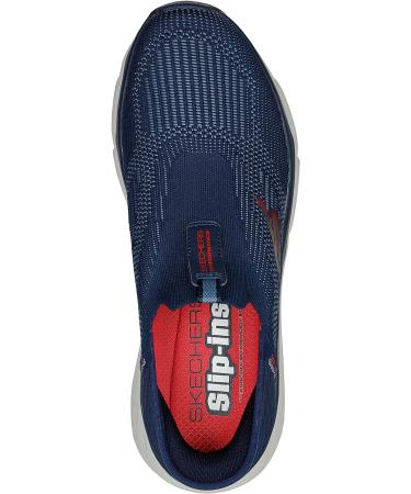 Skechers Men's Max Cushioning Slip-ins - Memory Foam Sneaker 10.5 Navy - Buy Online on SooperMarket.com