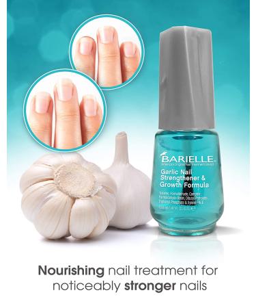 Barielle Garlic Nail Strengthener | Dual Function Growth Lacquer - Buy Online on SooperMarket.com