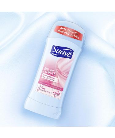 Suave Powder Fresh Antiperspirant Deodorant Stick for Women - 2.6 oz (Pack of 1) - Buy Online on SooperMarket.com