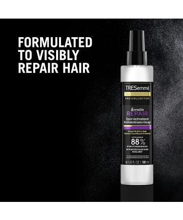 TRESemm Pro Collection Keratin Repair Leave-in Conditioner Treatment - Split End Sealing & Flyaway Taming - 2 Pack (6.1 Fl Oz Each) for Healthy Hair - Buy Online on SooperMarket.com