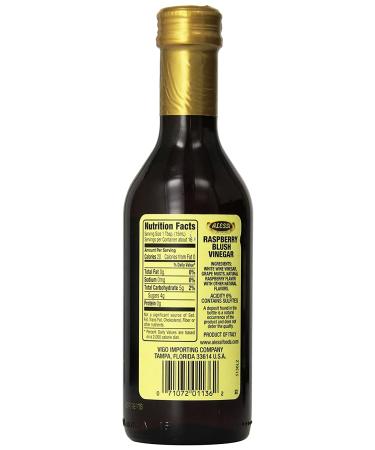 Alessi Raspberry Vinegar 8.5 Fl Oz - Set of 2 Bottles - Buy Online on SooperMarket.com