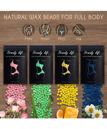 Madors Waxing Kit for Women - Intelligent Temperature Control Wax Warmer with Hard Wax Beads - Buy Online on SooperMarket.com