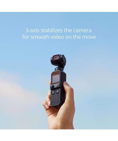 DJI Pocket 2 Creator Combo | 3-Axis Gimbal Stabilizer with 4K Camera | Face Tracking | YouTube Vlog | Portable Video Camera - Black - Buy Online on SooperMarket.com