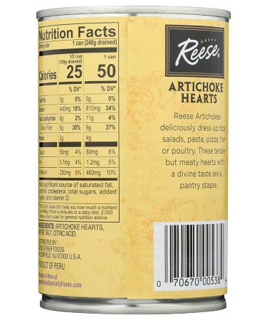 Reese  Artichoke Hearts  14 Oz - Buy Online on SooperMarket.com