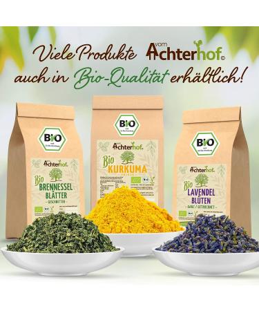 Buy Organic Marigold Blossoms 100g - Calyx-Free Marigold Tea | Achterhof Tea Herbs - Bulk 1kg - Buy Online on SooperMarket.com