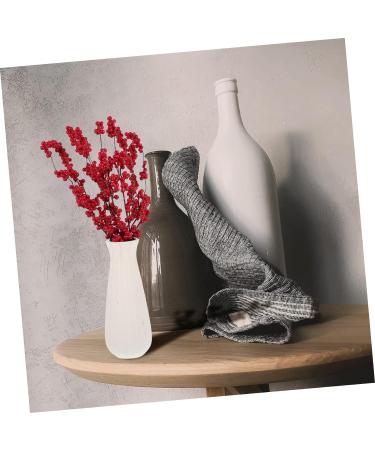 ABOOFAN 15 Pcs Simulation Red Berry Artificial Berries Stems Household Decor Home Decor Artifical Flower Arrangement Faux Berry Stems Plant Vase Fake Berry Stem Christmas Red Berries Iron - Buy Online on SooperMarket.com