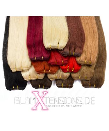 WEFT Extensions Real Hair Tress | 100% Remy Indian Human Hair | 70cm #01B Black Brown Hair Extensions for Sewing - Buy Online on SooperMarket.com