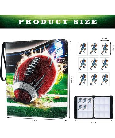 900 Pocket Football Cards Binder | Trading Card Holder Album with 50 Sleeves for Sports & Football Cards - Buy Online on SooperMarket.com