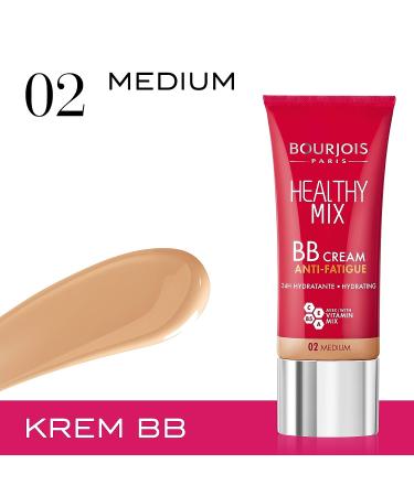 Bourjois Healthy Mix BB Cream 02 Medium 30ml - 1.5 Fl Oz | Single Pack - Buy Online on SooperMarket.com