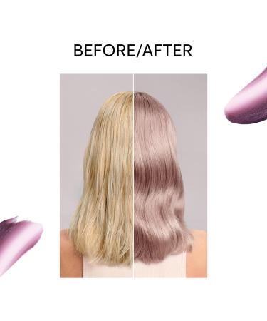 Wella Professionals Color Fresh Mask Temporary Color Refresh Treatment Semi Permanent Hair Dye Hair Gloss Treatment for Blonde Hair Lilac Frost 150ml (Pack of 2) - Buy Online on SooperMarket.com