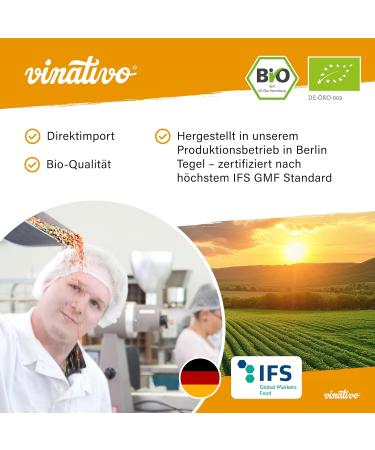 Buy Vinativo Organic Turmeric Powder 500g Raw Food Quality Natural Curcumin Ground Turmeric for Optimal Health - Buy Online on SooperMarket.com