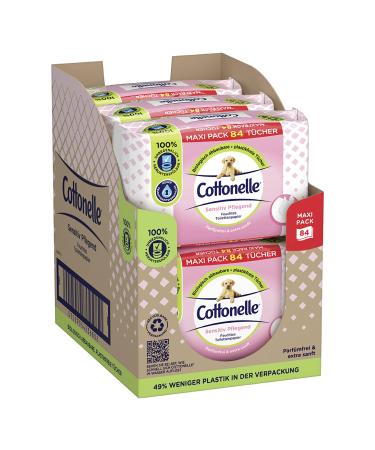 Cottonelle Wet Toilet Paper Sensitive Maxi-Pack 6 X 84 Toilet Tissues