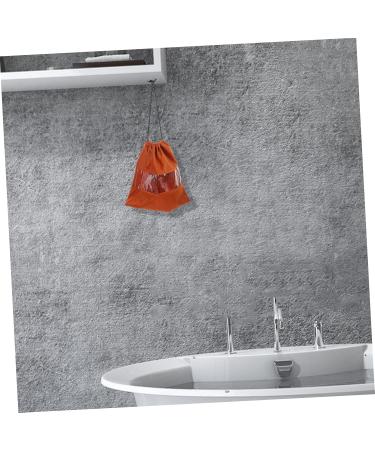 Baluue Hair Dryer Storage Bag Travel Supplies Hair Dryer Sack Drawstring Storage Pouch Suede Coffee 32x28x0.6cm Coffee - Buy Online on SooperMarket.com